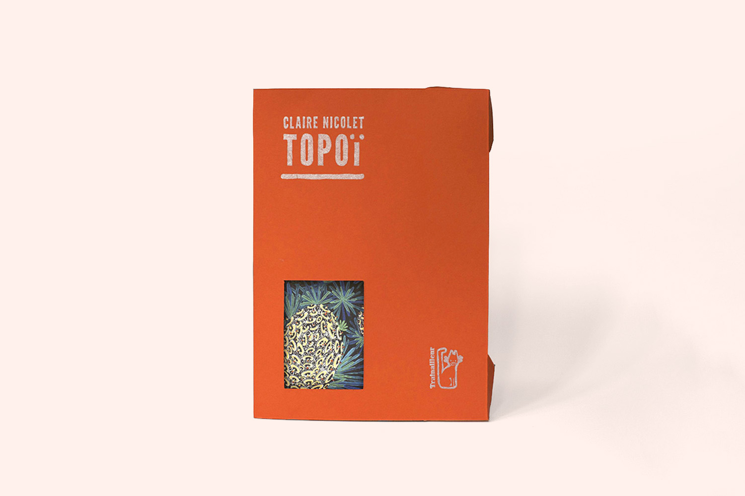 Couverture de Topoï, un livre de Claire Nicolet chez les éditions du Trainailleur